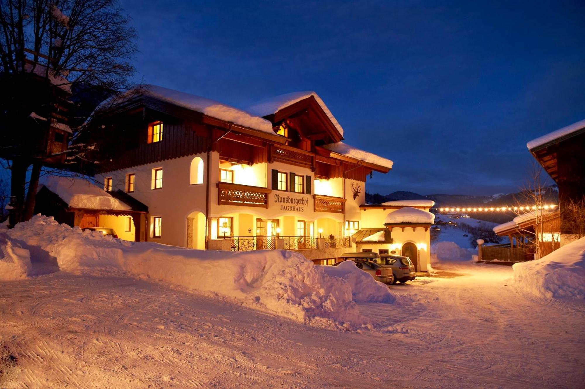 Hotel Garni Ransburgerhof Flachau Exterior foto
